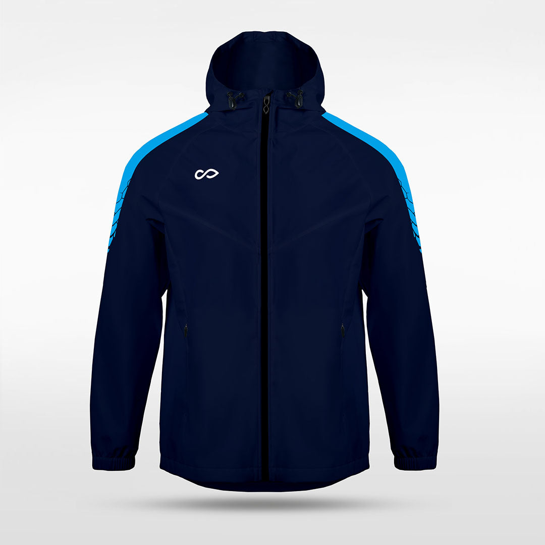 Kid 3rd Gen Rain Jacket Vanta PU Series Draken - AS242XFLM8 navy