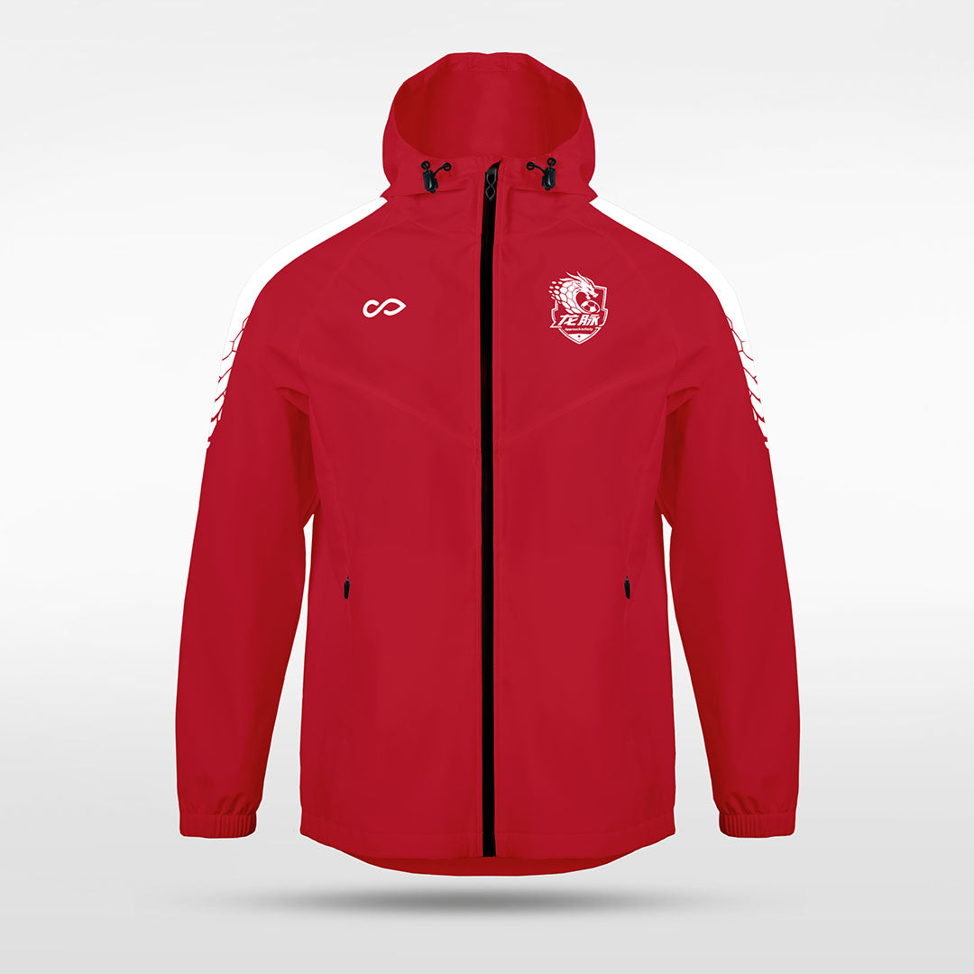 Kid 3rd Gen Rain Jacket Vanta PU Series Draken - AS242XFLM8 red