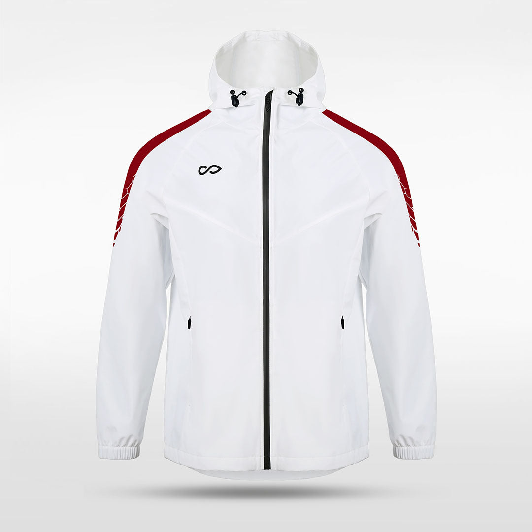 Kid 3rd Gen Rain Jacket Vanta PU Series Draken - AS242XFLM8 white