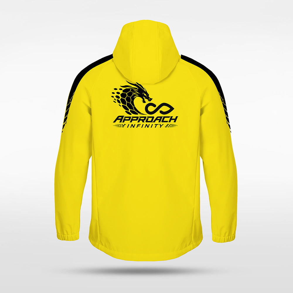 Kid 3rd Gen Rain Jacket Vanta PU Series Draken - AS242XFLM8 yellow