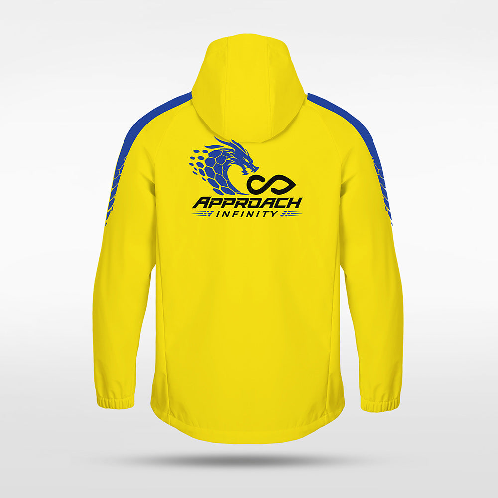 Kid 3rd Gen Rain Jacket Vanta PU Series Draken - AS242XFLM8 yellow