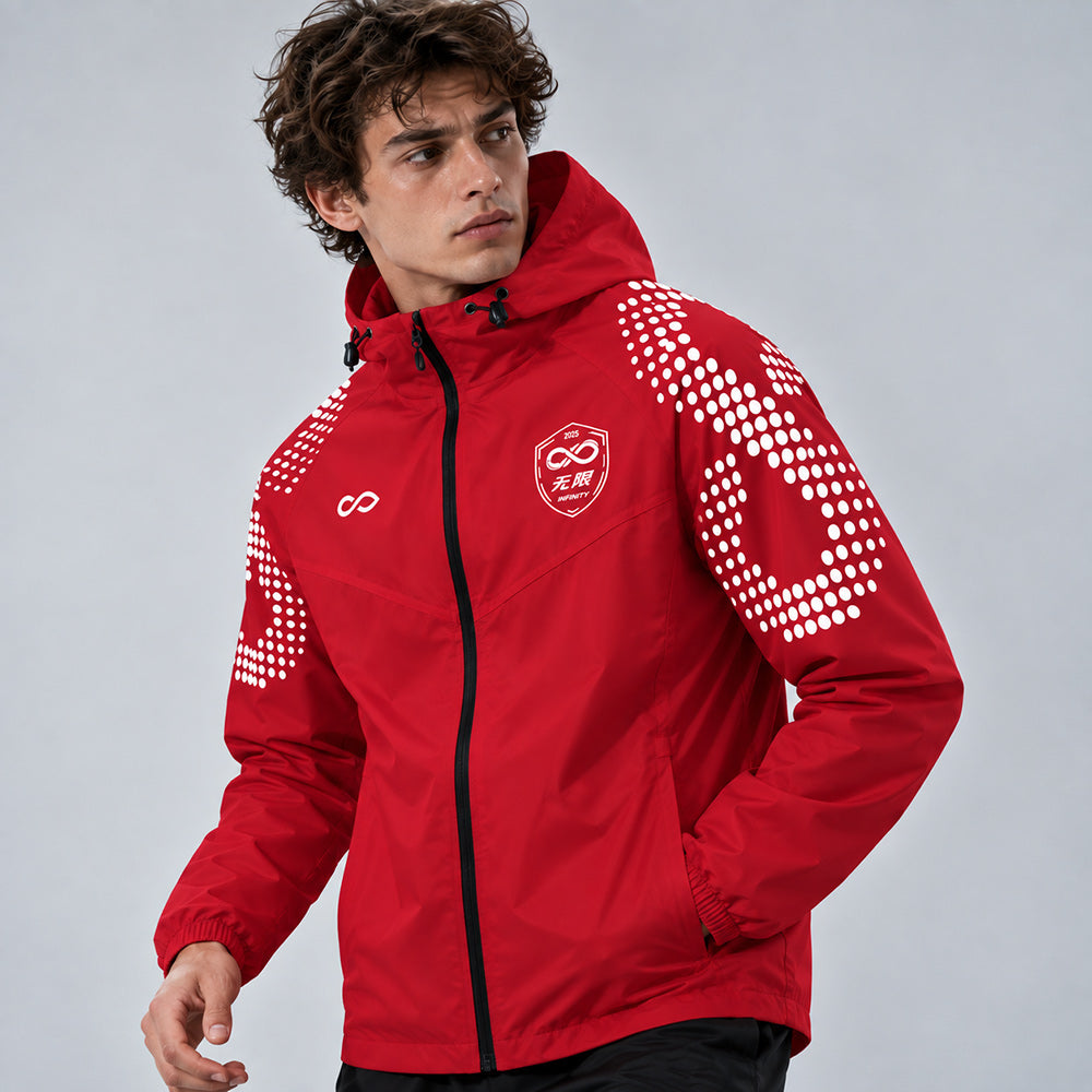 3rd Gen Rain Jacket Vanta PU Series Mobrius - AS242XFMBWS3 red