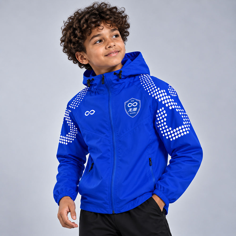 Kid 3rd Gen Rain Jacket Vanta PU Series Mobrius - AS242XFMBWS8 blue