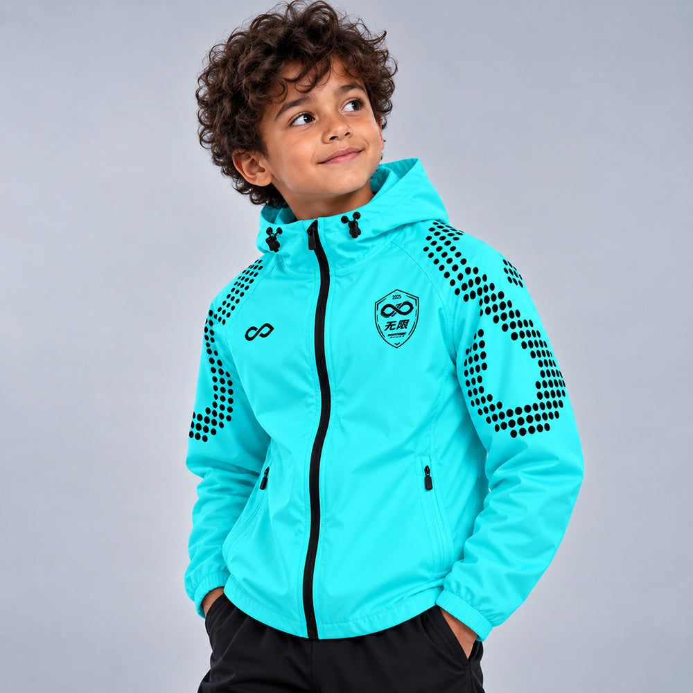 Kid 3rd Gen Rain Jacket Vanta PU Series Mobrius - AS242XFMBWS8 mediumspringgreen