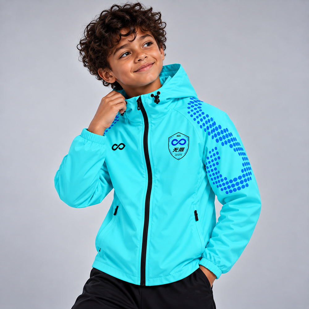Kid 3rd Gen Rain Jacket Vanta PU Series Mobrius - AS242XFMBWS8 mediumspringgreen