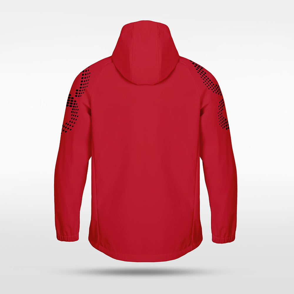 Kid 3rd Gen Rain Jacket Vanta PU Series Mobrius - AS242XFMBWS8 red