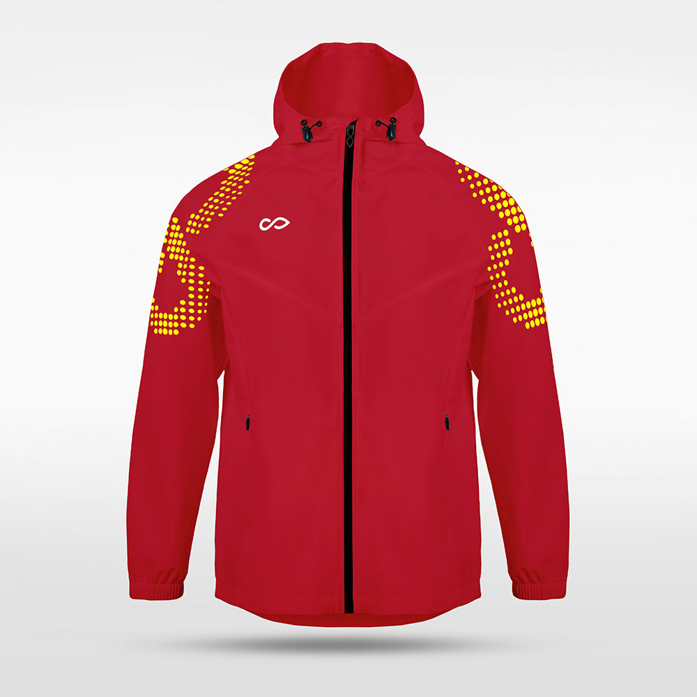 Kid 3rd Gen Rain Jacket Vanta PU Series Mobrius - AS242XFMBWS8 red