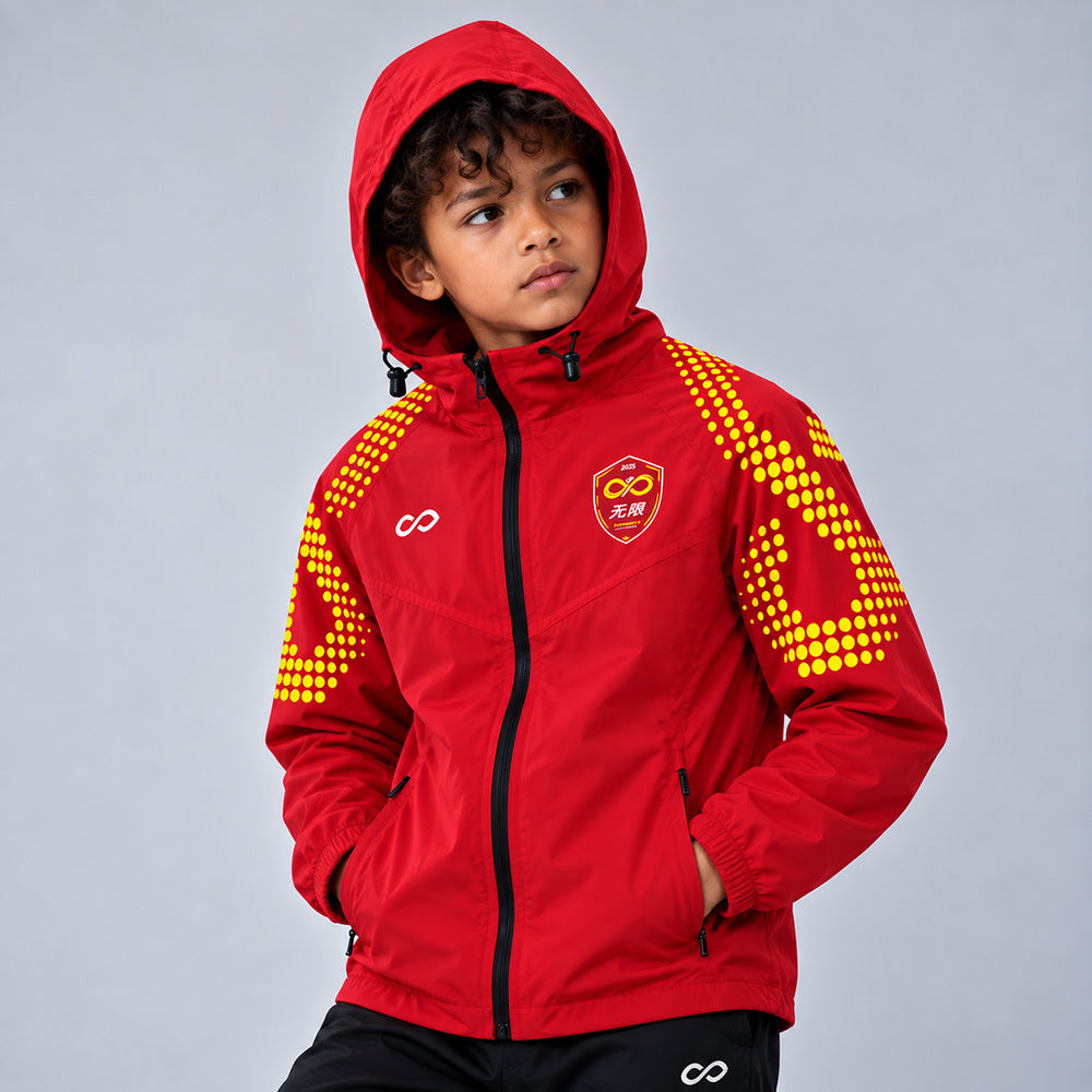 Kid 3rd Gen Rain Jacket Vanta PU Series Mobrius - AS242XFMBWS8 red