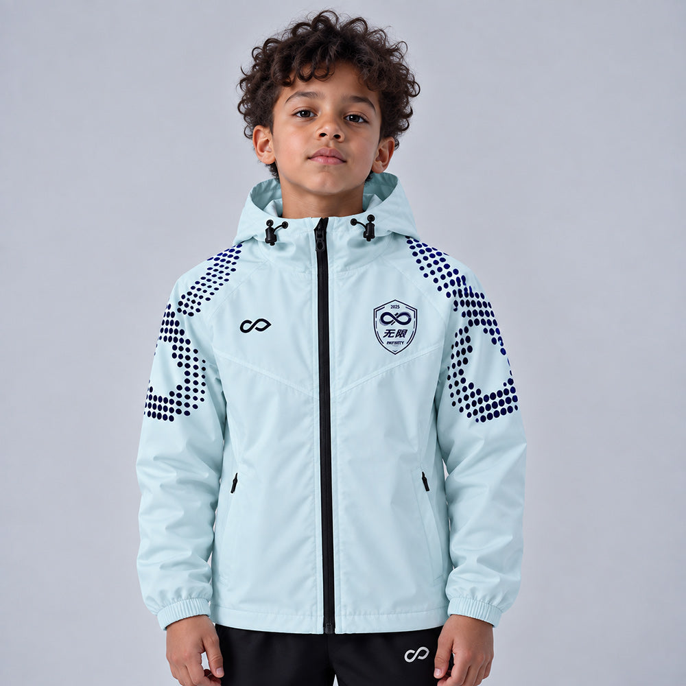 Kid 3rd Gen Rain Jacket Vanta PU Series Mobrius - AS242XFMBWS8 silver