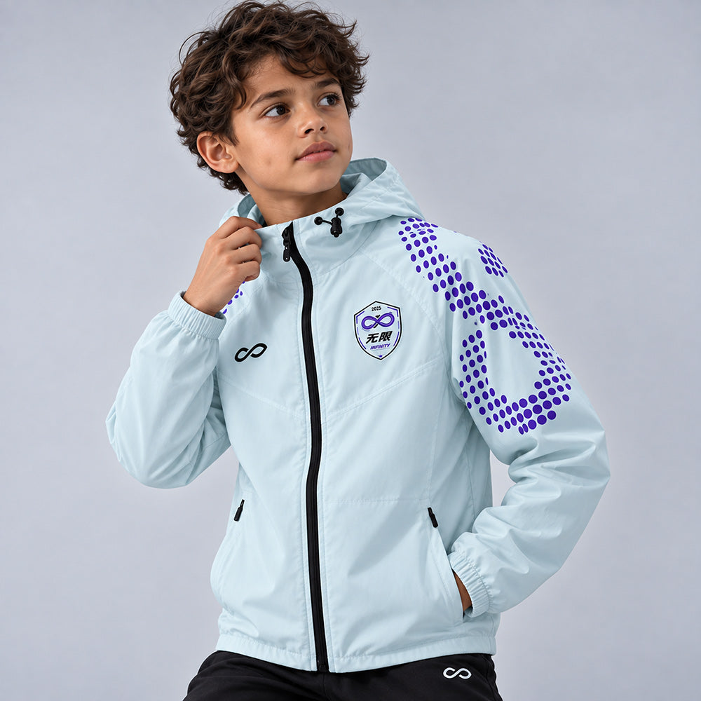 Kid 3rd Gen Rain Jacket Vanta PU Series Mobrius - AS242XFMBWS8 silver