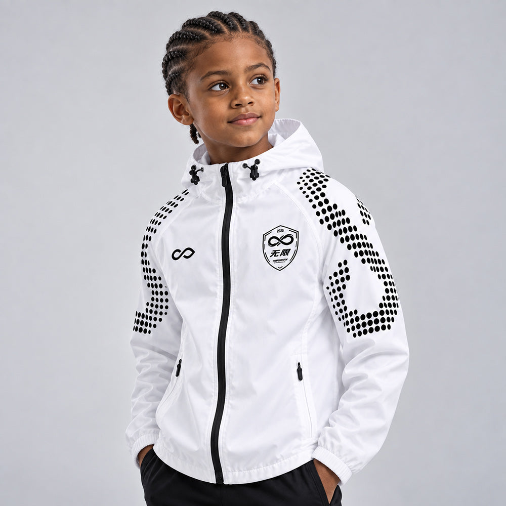Kid 3rd Gen Rain Jacket Vanta PU Series Mobrius - AS242XFMBWS8 white