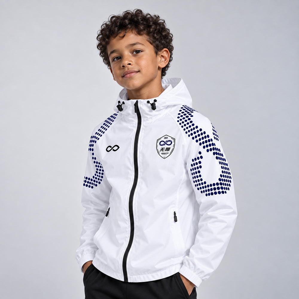 Kid 3rd Gen Rain Jacket Vanta PU Series Mobrius - AS242XFMBWS8 white