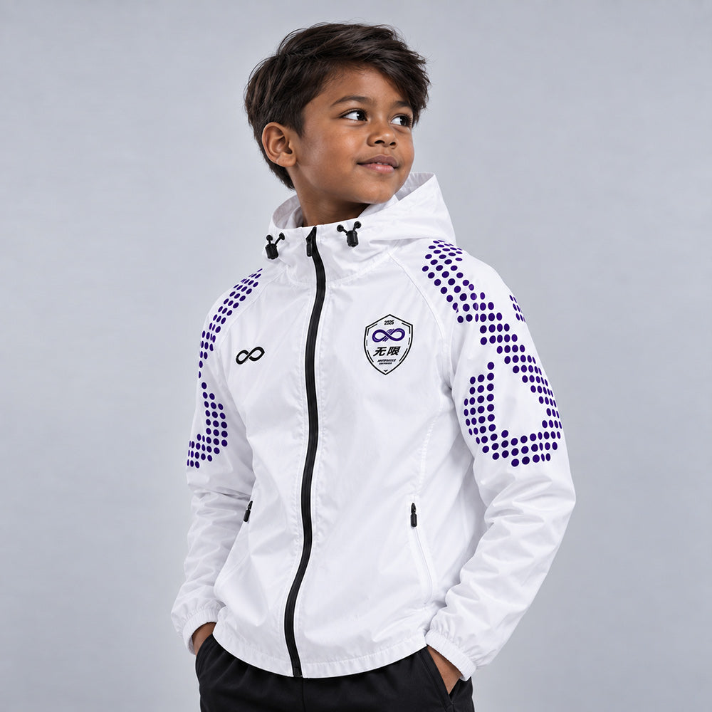 Kid 3rd Gen Rain Jacket Vanta PU Series Mobrius - AS242XFMBWS8 white