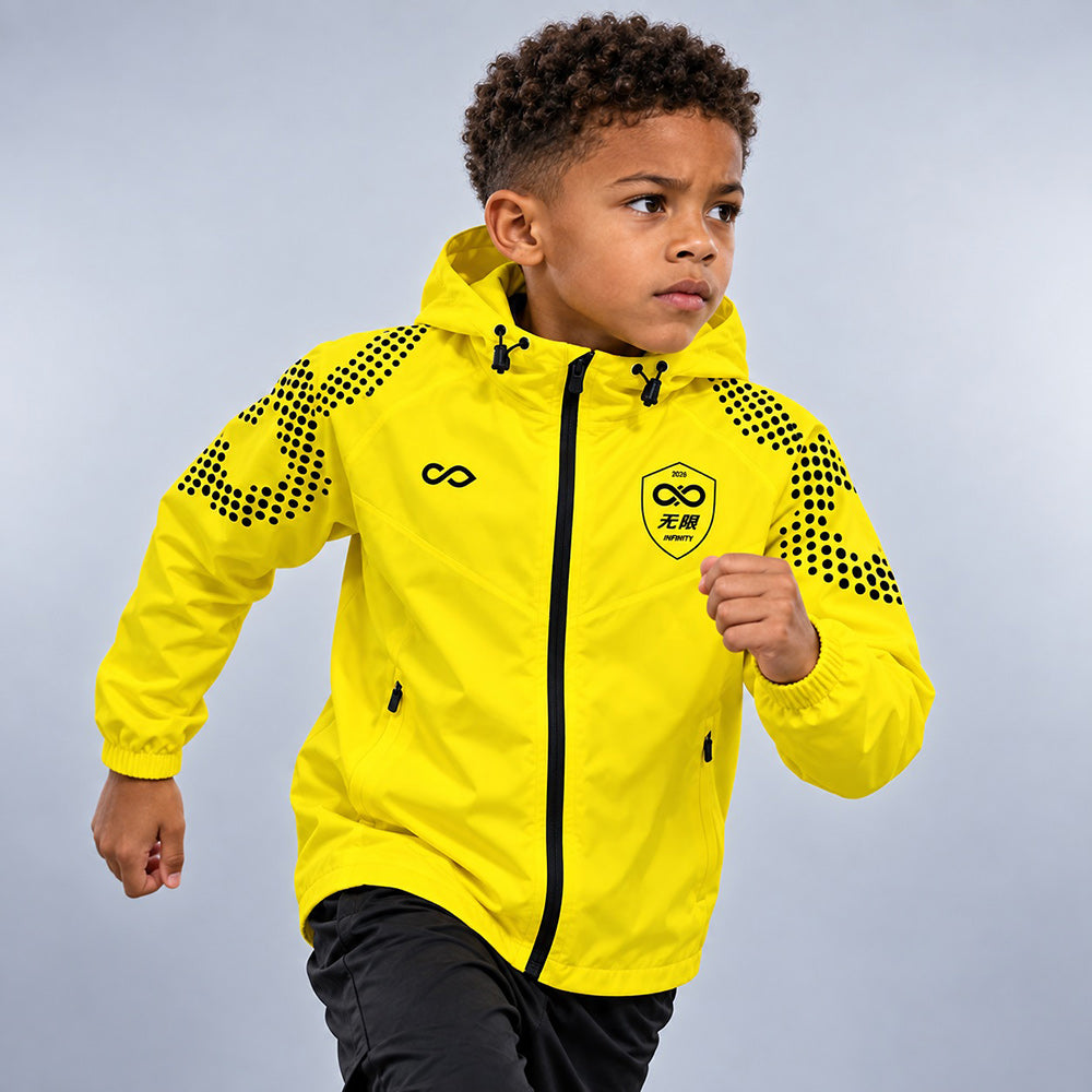 Kid 3rd Gen Rain Jacket Vanta PU Series Mobrius - AS242XFMBWS8 yellow
