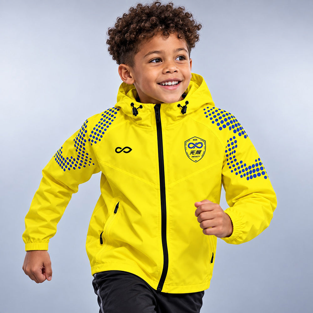 Kid 3rd Gen Rain Jacket Vanta PU Series Mobrius - AS242XFMBWS8 yellow