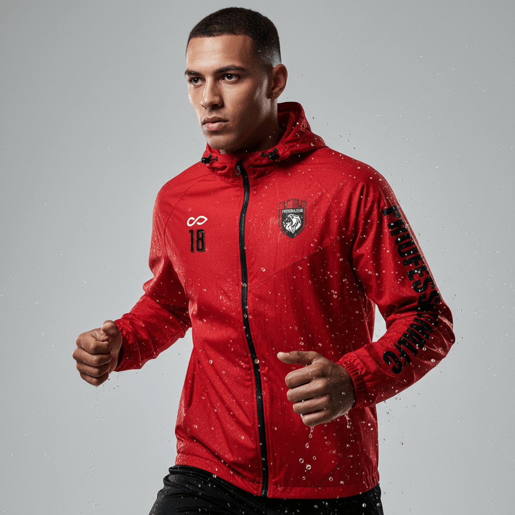 3rd Gen Rain Jacket Vanta Series Basara - AS242XFVD3 red