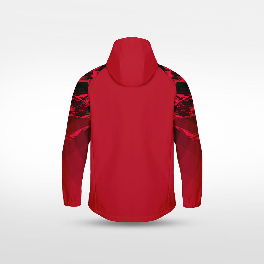 Kid 3rd Gen Rain Jacket Vanta Series Brokscia - AS242XFVE8 red