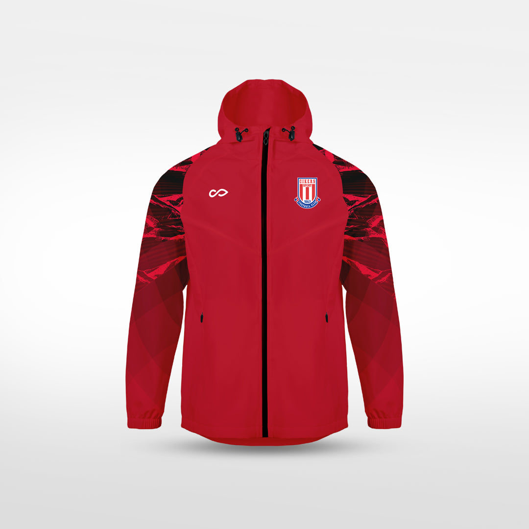 Kid 3rd Gen Rain Jacket Vanta Series Brokscia - AS242XFVE8 red