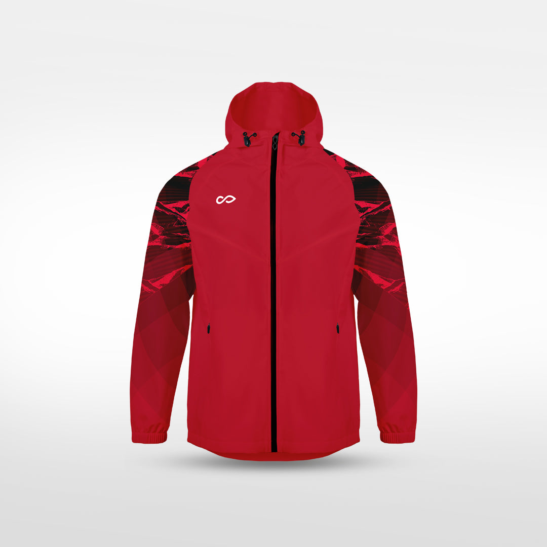 Kid 3rd Gen Rain Jacket Vanta Series Brokscia - AS242XFVE8 red