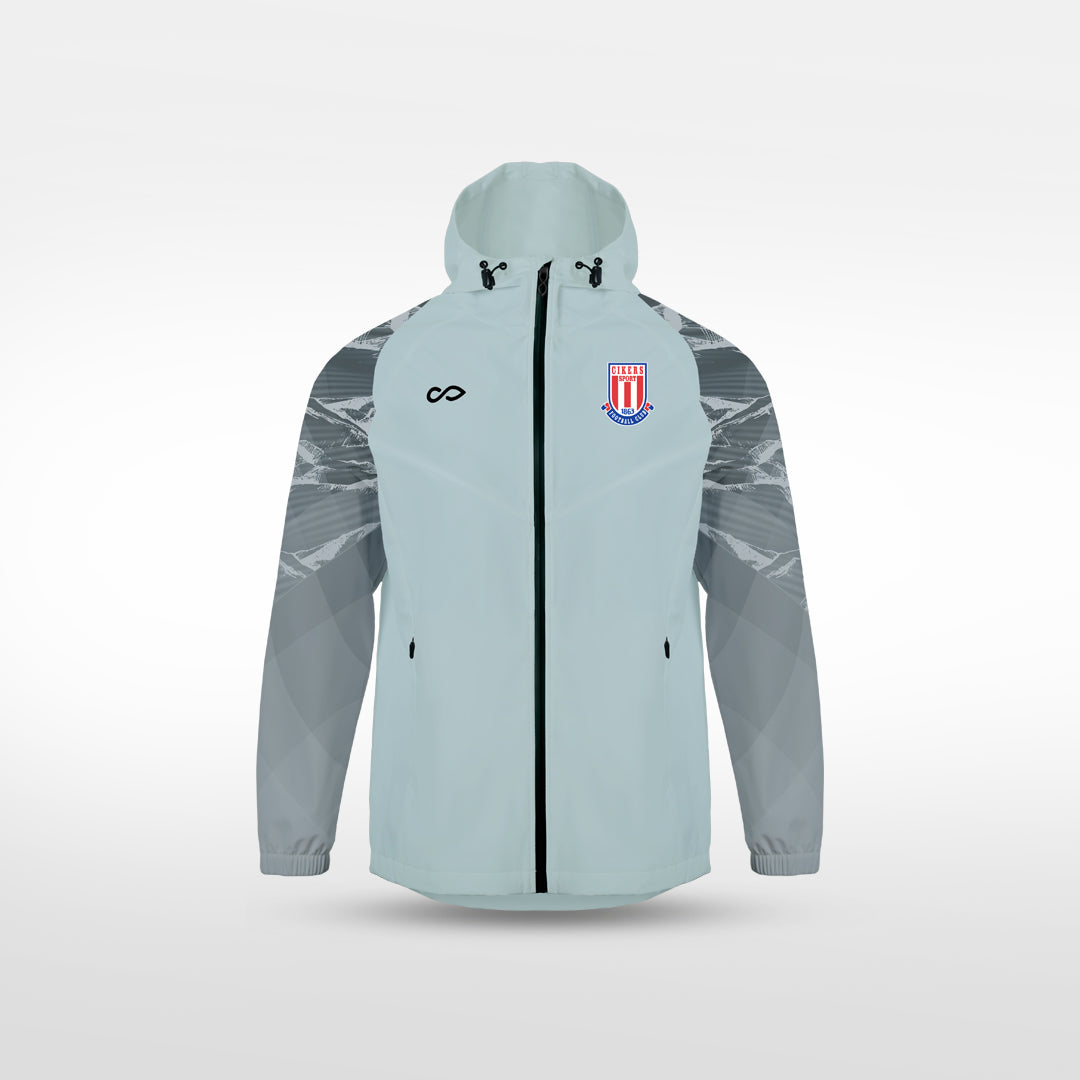 Kid 3rd Gen Rain Jacket Vanta Series Brokscia - AS242XFVE8 silver