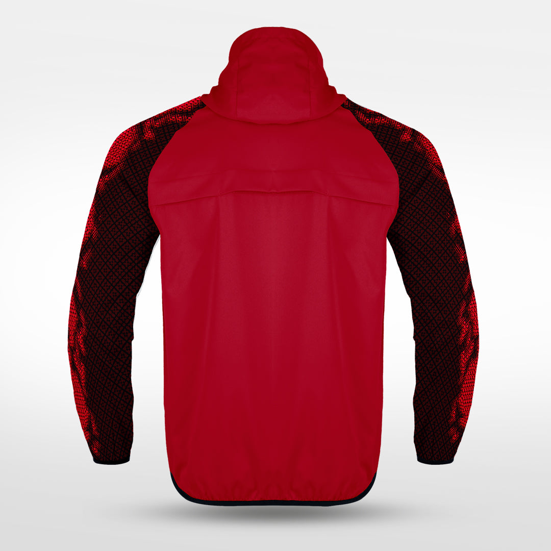 Lightweight Rain Jacket Vanta Series Noctra - AS242XFVG3 red