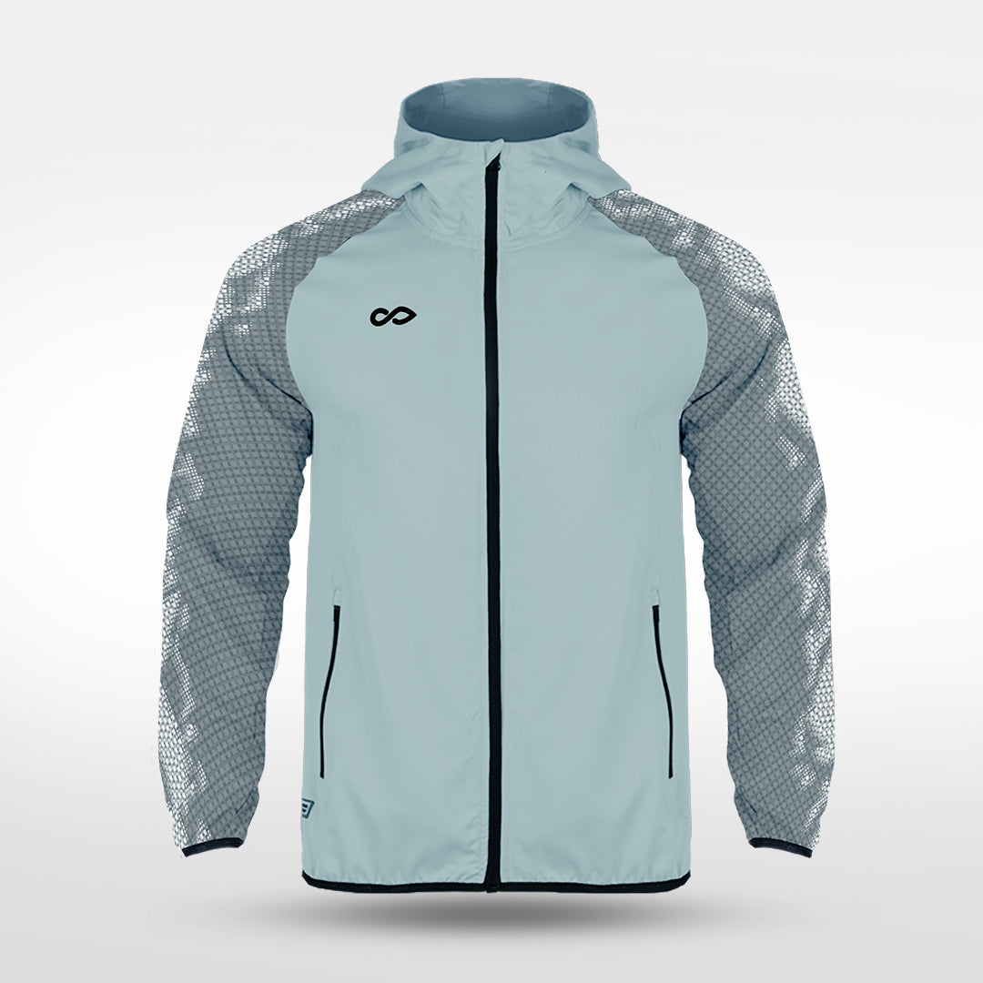 Lightweight Rain Jacket Vanta Series Noctra - AS242XFVG3 silver