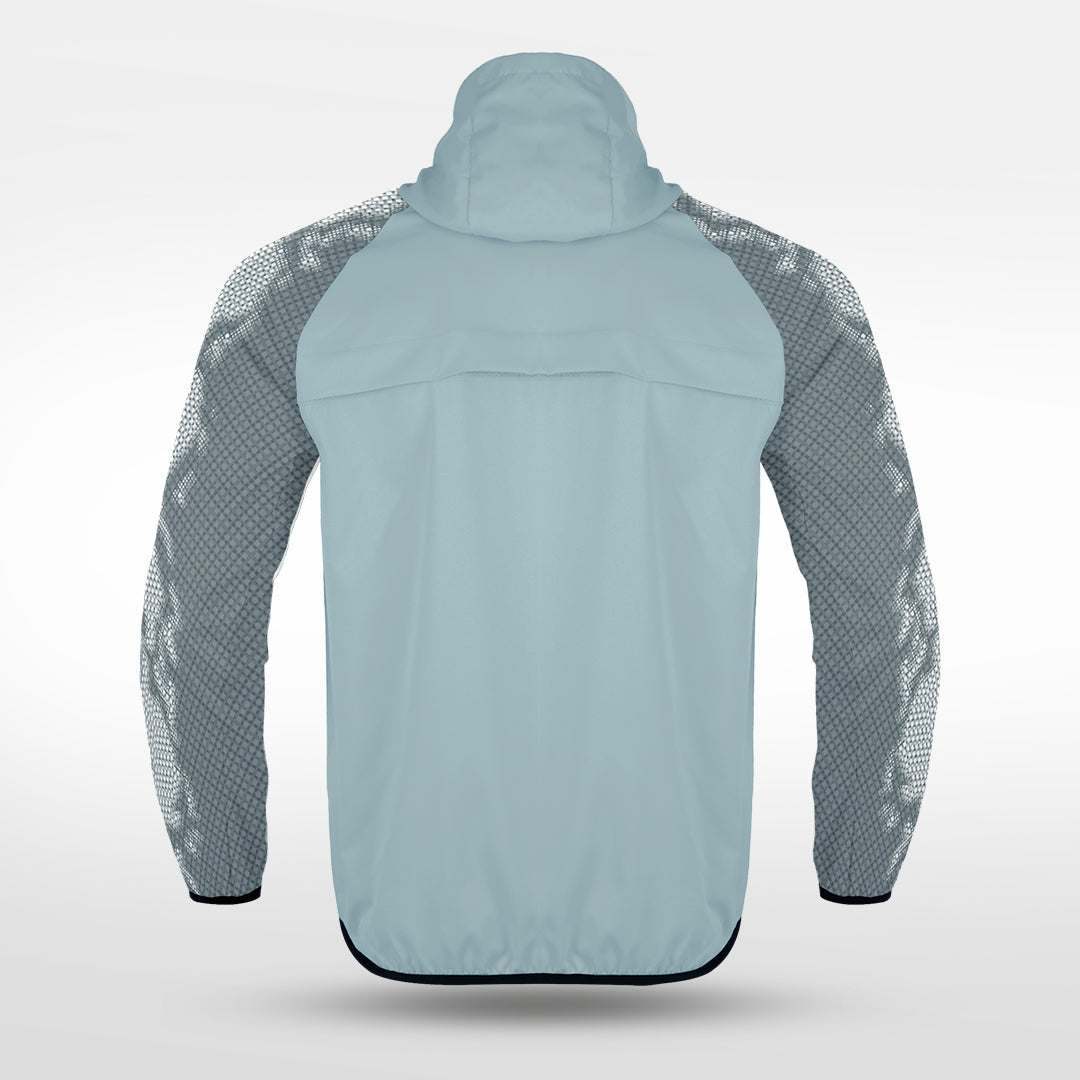 Lightweight Rain Jacket Vanta Series Noctra - AS242XFVG3 silver