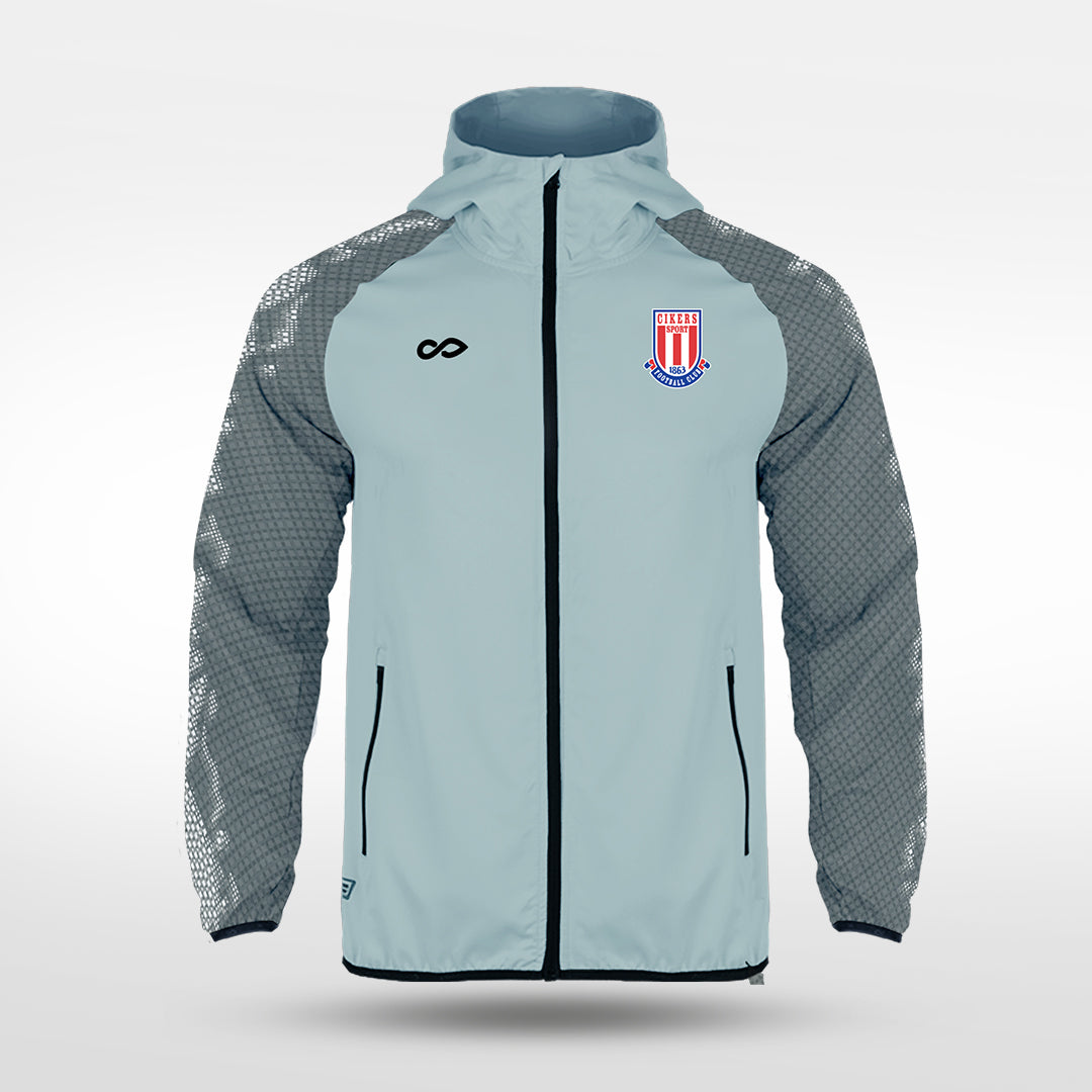 Lightweight Rain Jacket Vanta Series Noctra - AS242XFVG3 silver