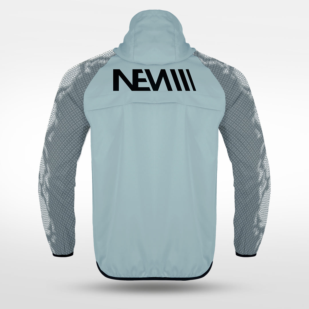 Lightweight Rain Jacket Vanta Series Noctra - AS242XFVG3 silver