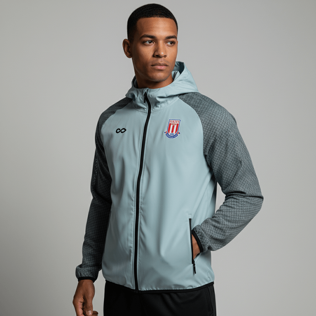 Lightweight Rain Jacket Vanta Series Noctra - AS242XFVG3 silver