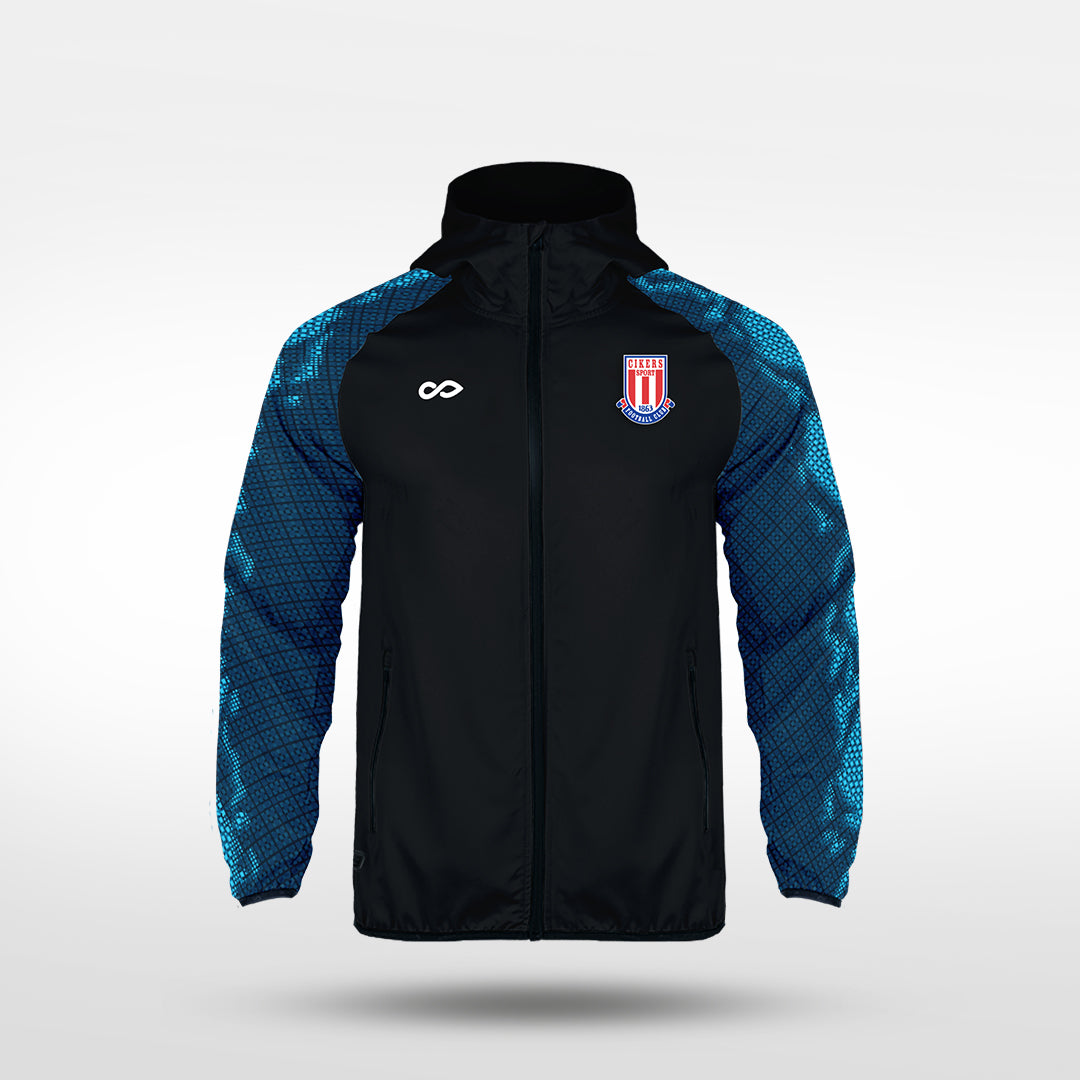 Kid Lightweight Rain Jacket Vanta Series Noctra - AS242XFVG8 black