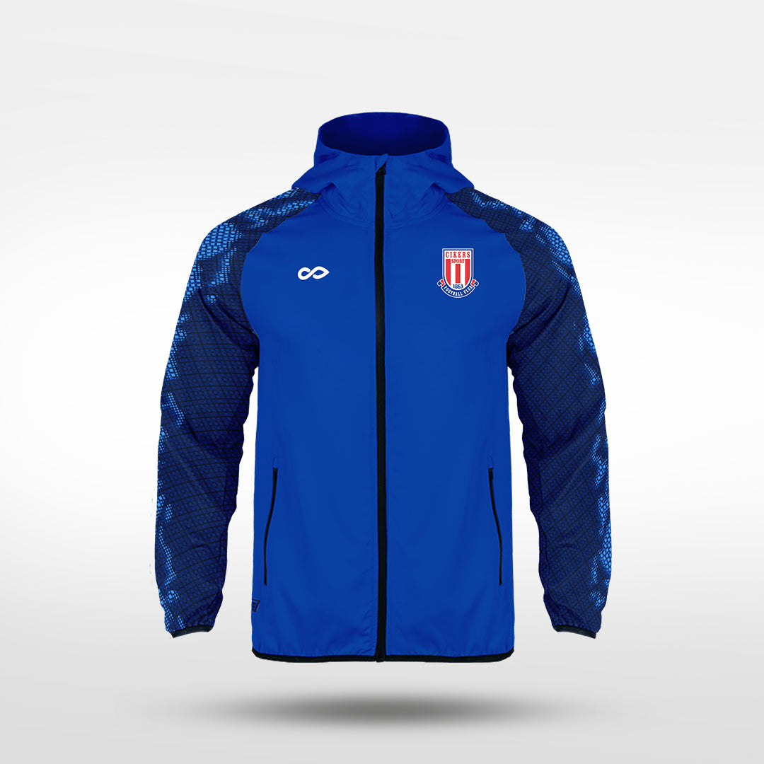 Kid Lightweight Rain Jacket Vanta Series Noctra - AS242XFVG8 blue