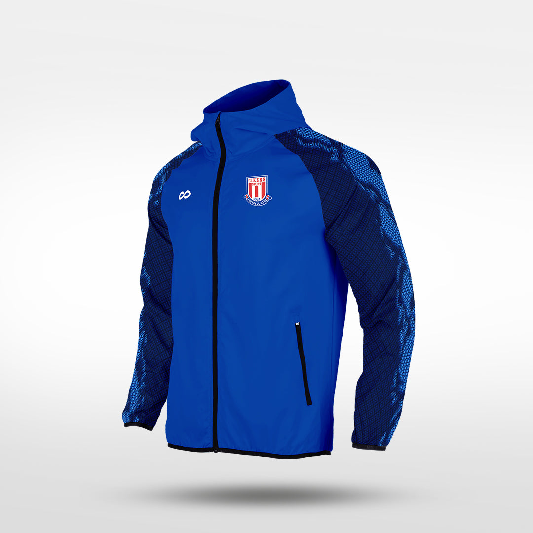 Kid Lightweight Rain Jacket Vanta Series Noctra - AS242XFVG8 blue
