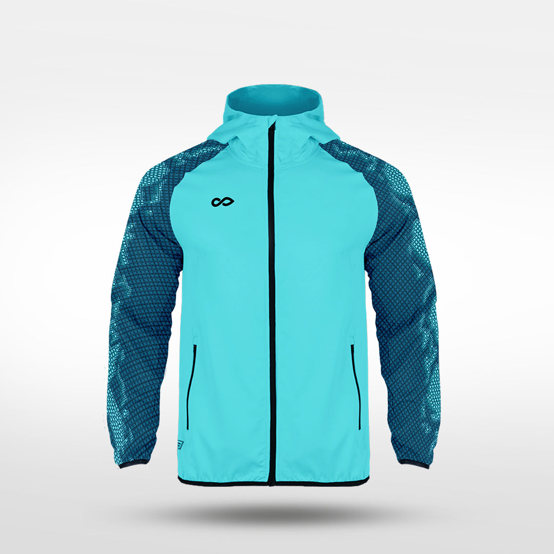 Kid Lightweight Rain Jacket Vanta Series Noctra - AS242XFVG8 mediumspringgreen