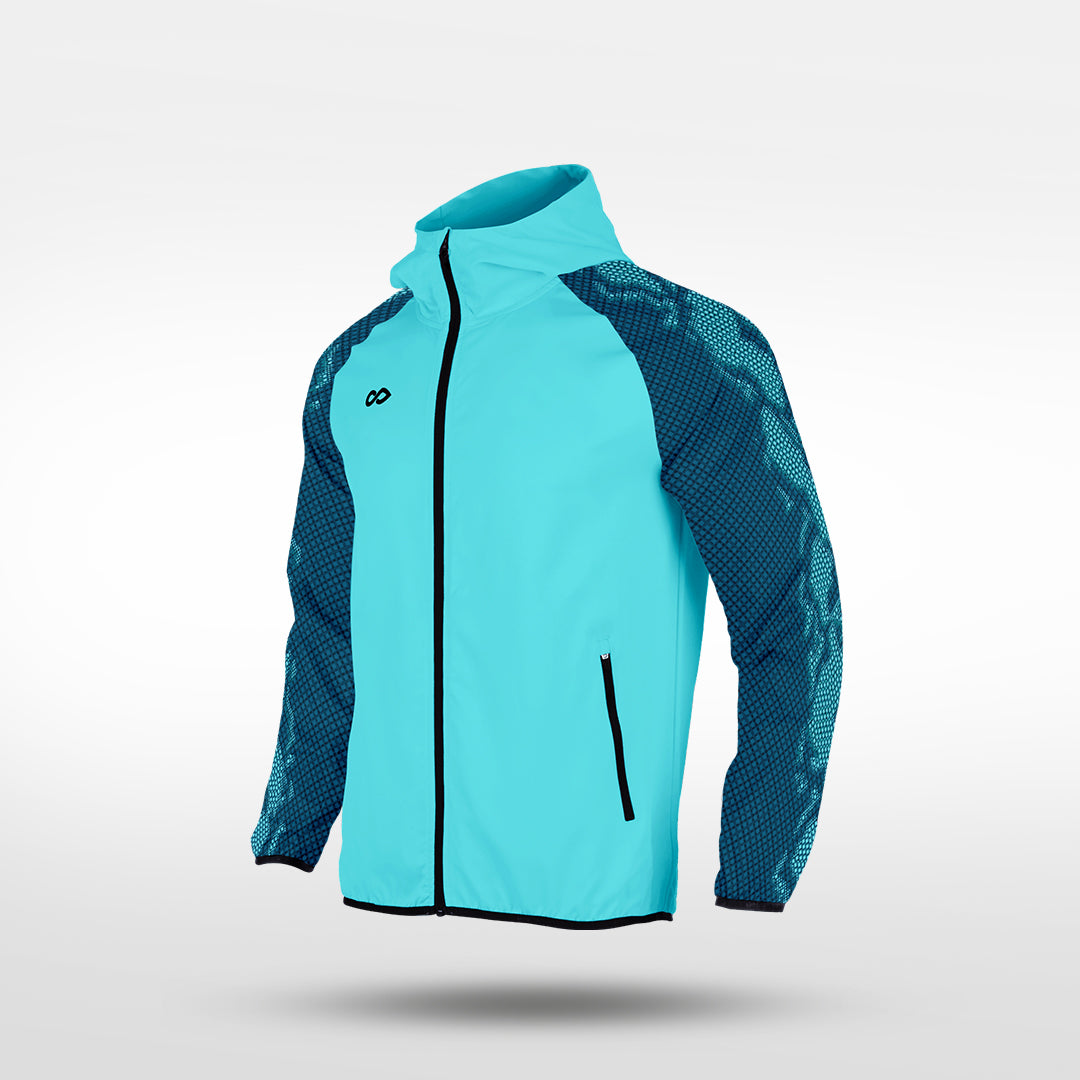 Kid Lightweight Rain Jacket Vanta Series Noctra - AS242XFVG8 mediumspringgreen