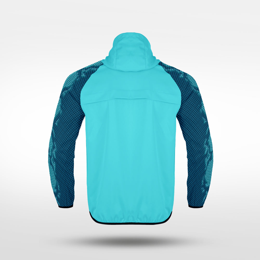Kid Lightweight Rain Jacket Vanta Series Noctra - AS242XFVG8 mediumspringgreen