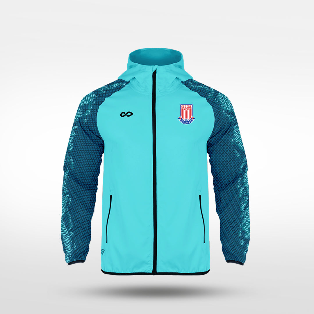 Kid Lightweight Rain Jacket Vanta Series Noctra - AS242XFVG8 mediumspringgreen