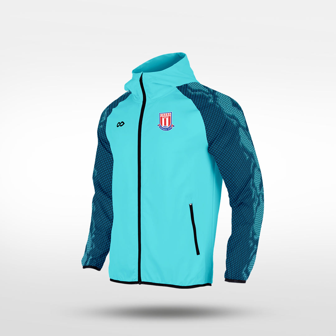 Kid Lightweight Rain Jacket Vanta Series Noctra - AS242XFVG8 mediumspringgreen