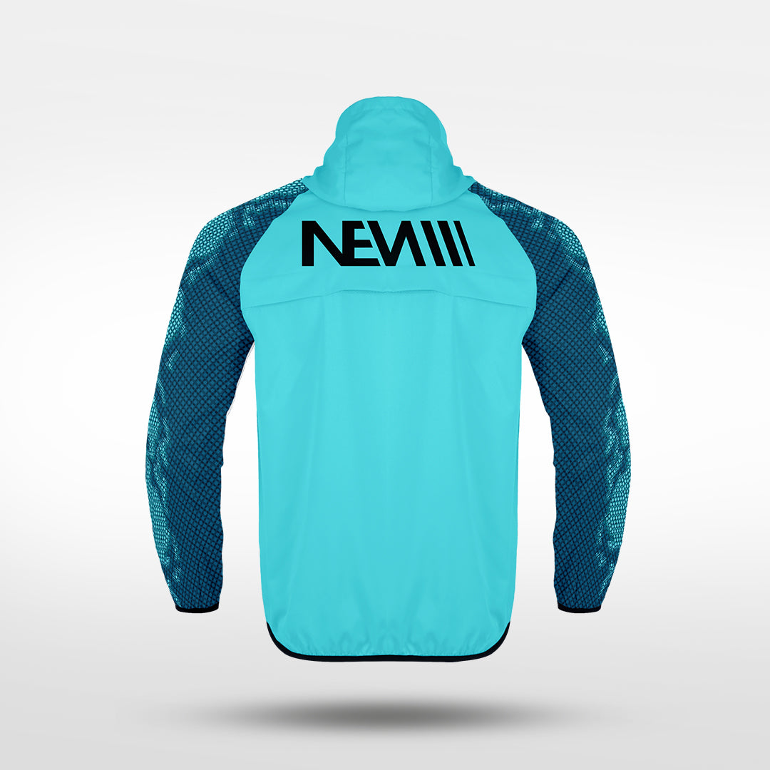 Kid Lightweight Rain Jacket Vanta Series Noctra - AS242XFVG8 mediumspringgreen
