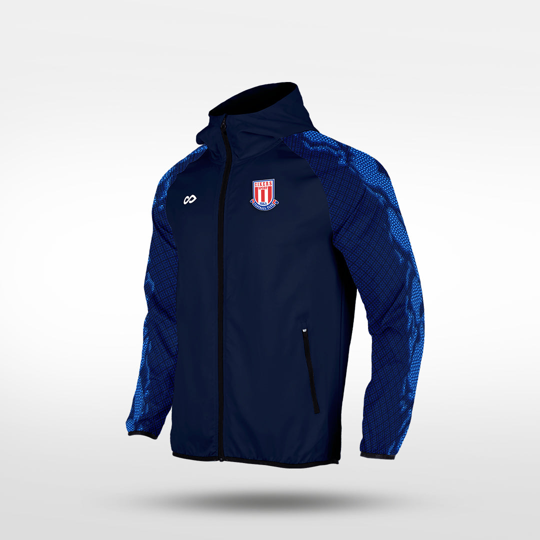 Kid Lightweight Rain Jacket Vanta Series Noctra - AS242XFVG8 navy