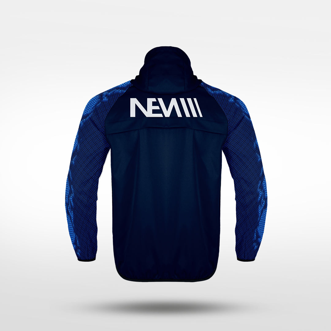 Kid Lightweight Rain Jacket Vanta Series Noctra - AS242XFVG8 navy