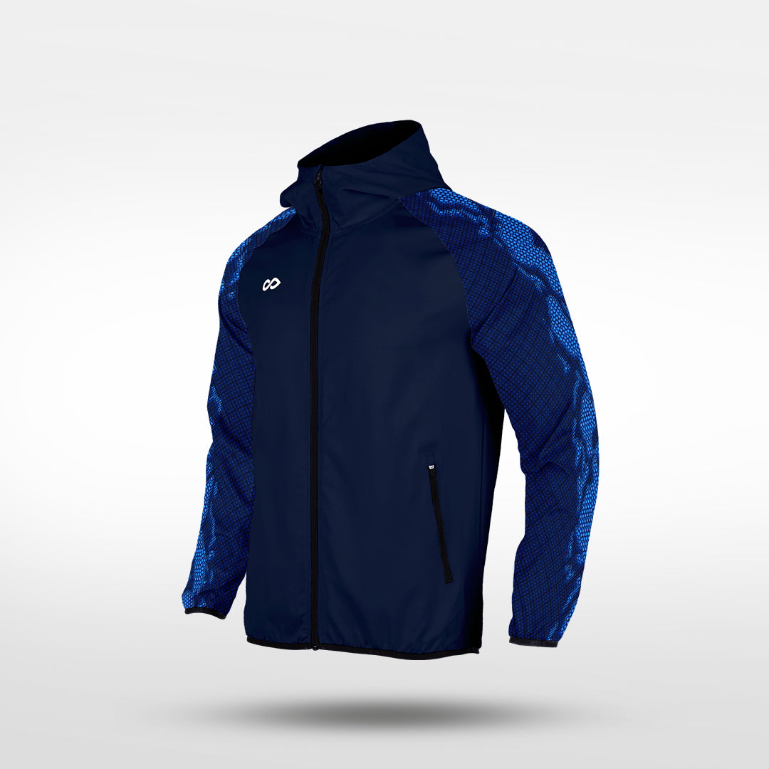 Kid Lightweight Rain Jacket Vanta Series Noctra - AS242XFVG8 navy