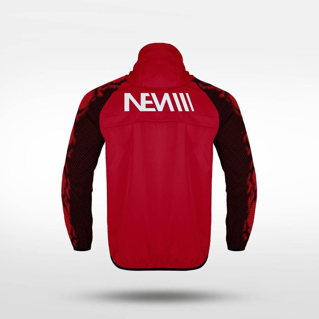 Kid Lightweight Rain Jacket Vanta Series Noctra - AS242XFVG8 red