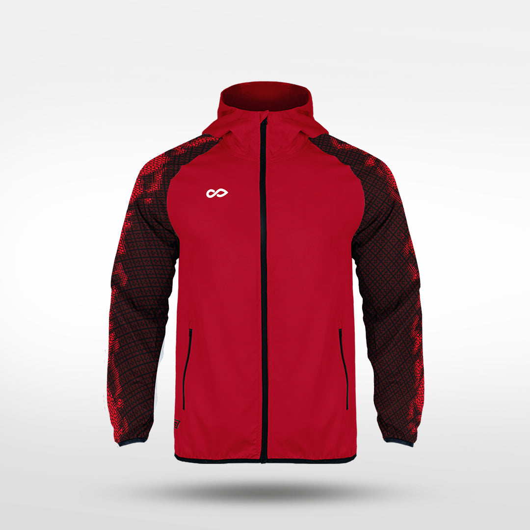Kid Lightweight Rain Jacket Vanta Series Noctra - AS242XFVG8 red