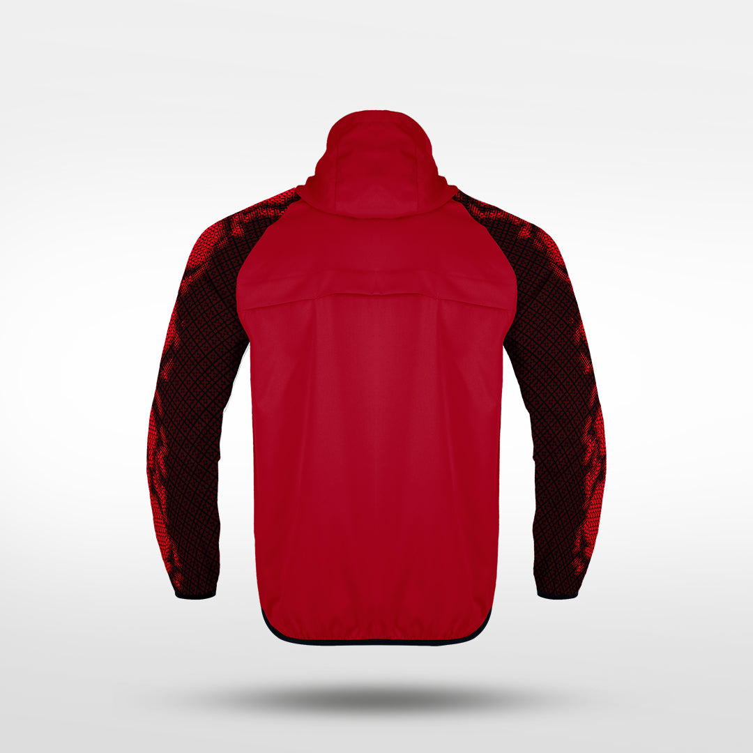 Kid Lightweight Rain Jacket Vanta Series Noctra - AS242XFVG8 red