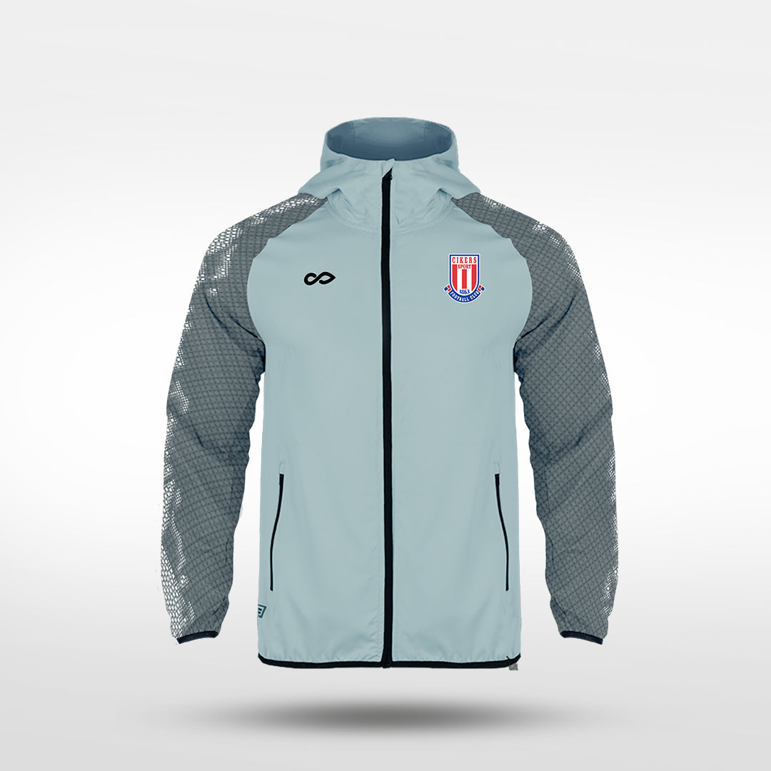 Kid Lightweight Rain Jacket Vanta Series Noctra - AS242XFVG8 silver