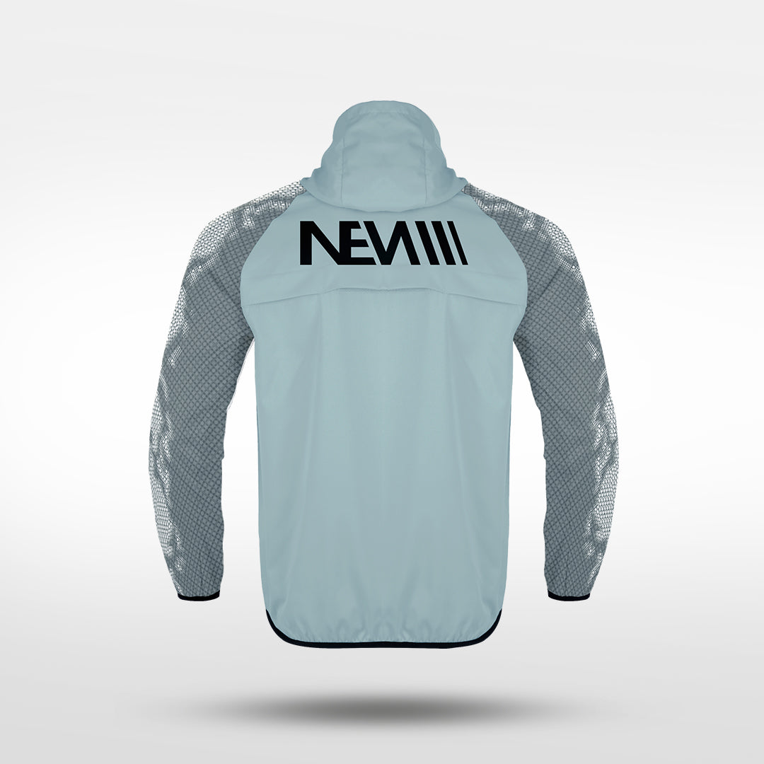 Kid Lightweight Rain Jacket Vanta Series Noctra - AS242XFVG8 silver