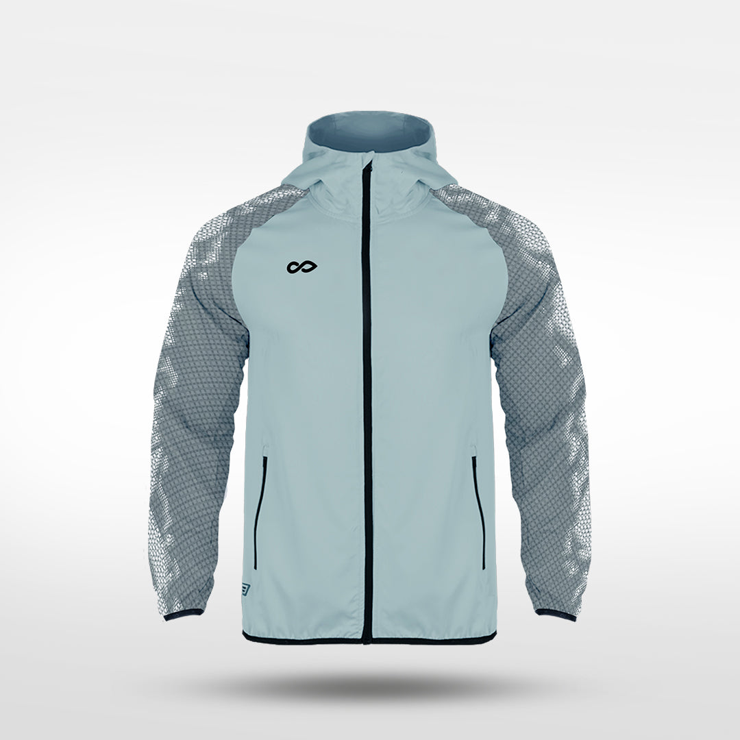 Kid Lightweight Rain Jacket Vanta Series Noctra - AS242XFVG8 silver