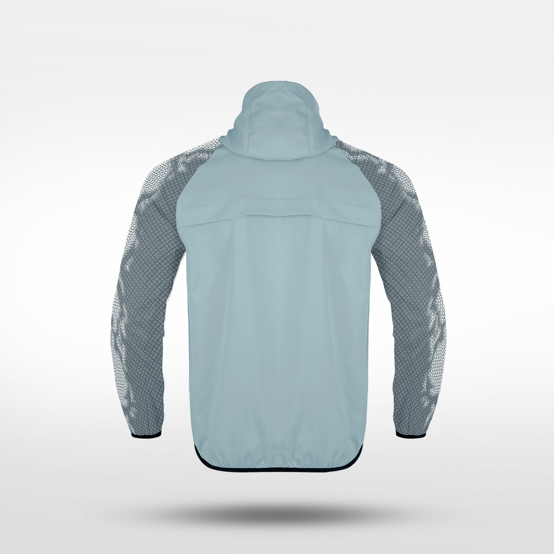 Kid Lightweight Rain Jacket Vanta Series Noctra - AS242XFVG8 silver