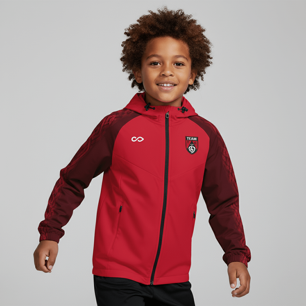 Kid 3rd Gen Rain Jacket Vanta Series Noctis - AS242XFVR8 red